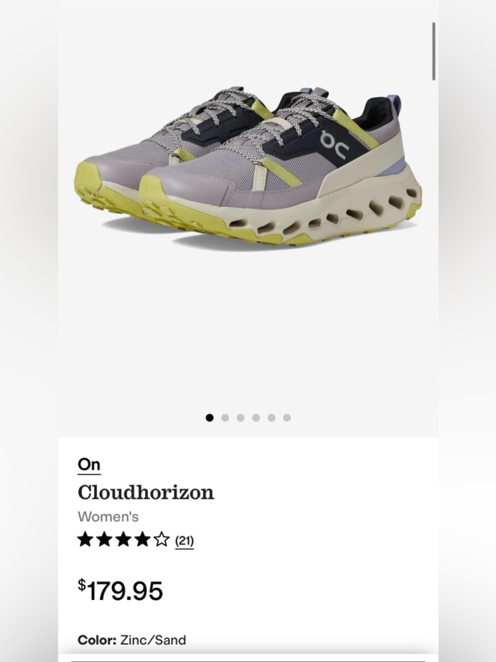 On Running Cloudhorizon